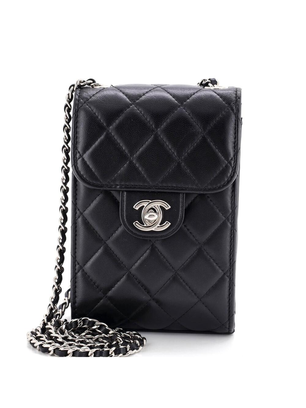 Chanel Cc Flap Phone Holder Crossbody #340787C21B